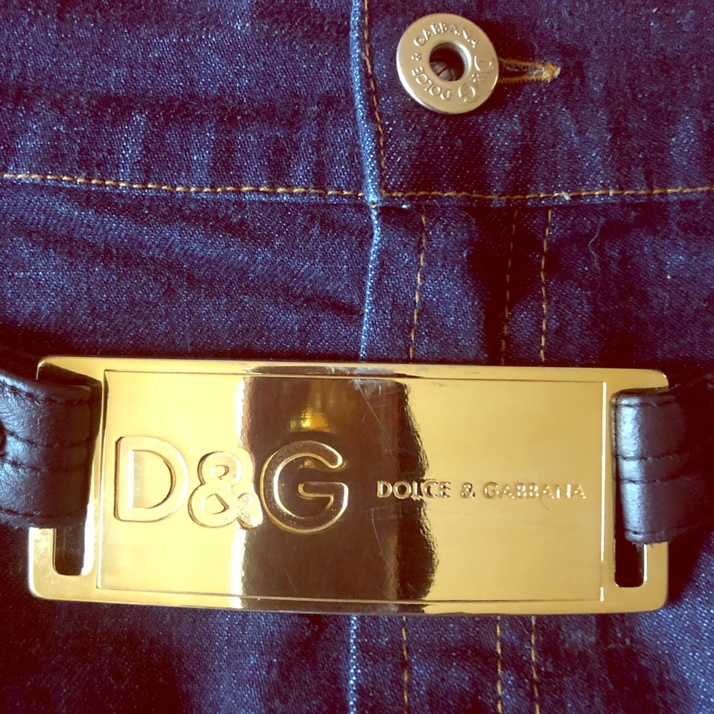 Dolce & Gabbana jean skirt